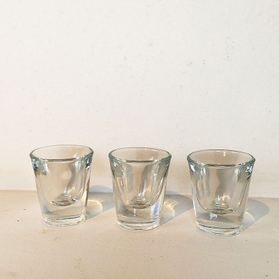 画像1: モダン神棚　神具 SONAE　ガラスカップ3個セット  交換用