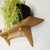 画像3:  インテリア 壁棚　おしゃれ　幅56ｃｍ 1枚板仕様【タナプラス110クリモデル】 (3)