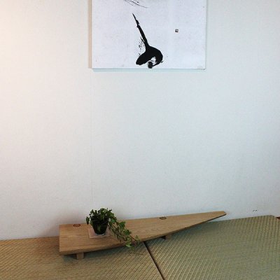 画像4: 置床”OKIDOKO900 おきどこ90 置き床のイメージを変える。無垢一枚板、おしゃれで現代の暮らしに馴染む新しい床の間