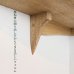 画像6: 飾り棚  ウォールシェルフ【カド・ロングゼロ/クリ左モデル】木製のコーナーシェルフ (6)