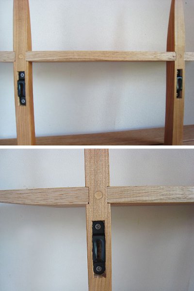 画像8: 壁掛け棚"TWIN"ツインプラス 壁面をおしゃれに飾る 2段ウォールシェルフ シンプルでスタイリッシュな壁掛け飾り棚