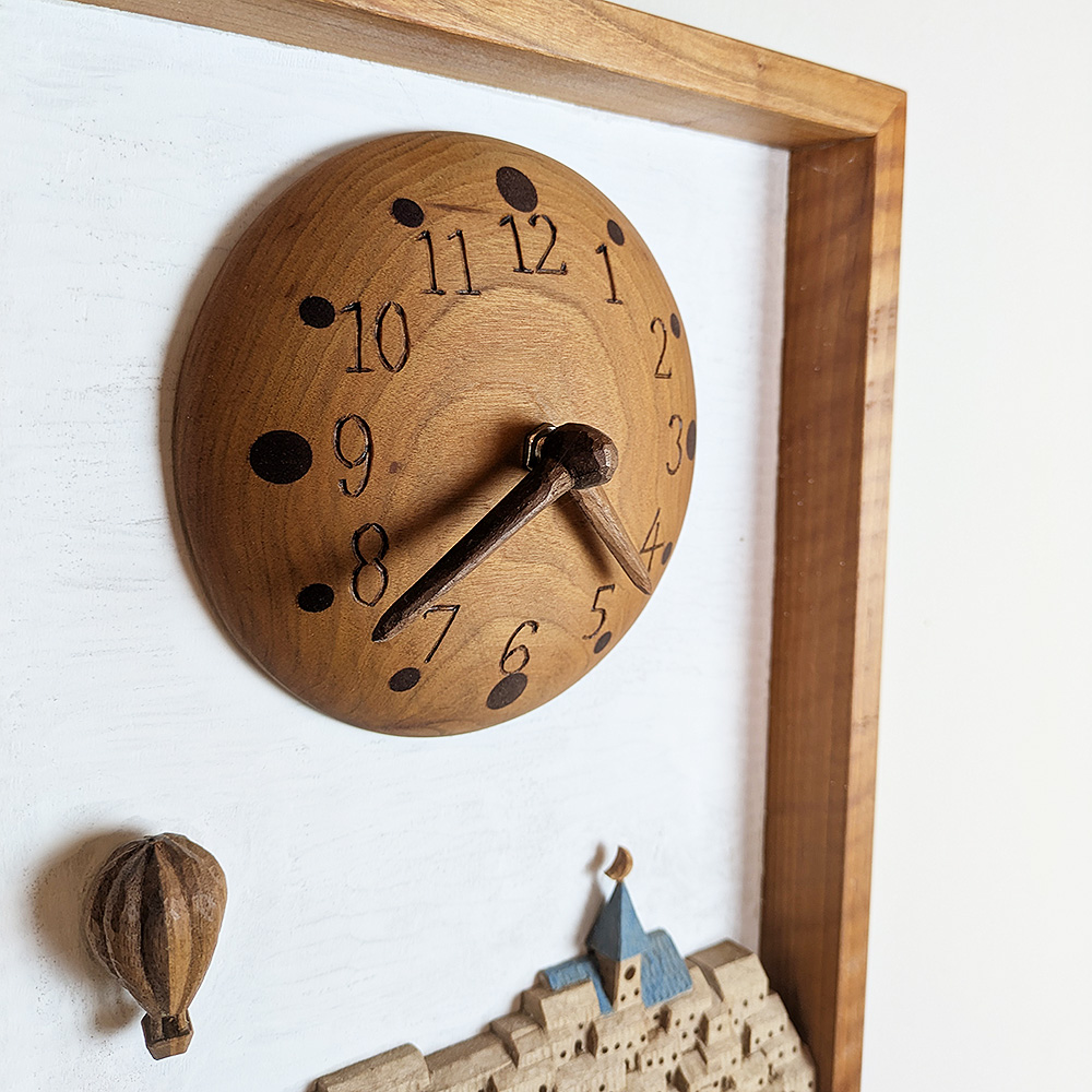 木製 時計 アートウォッチ