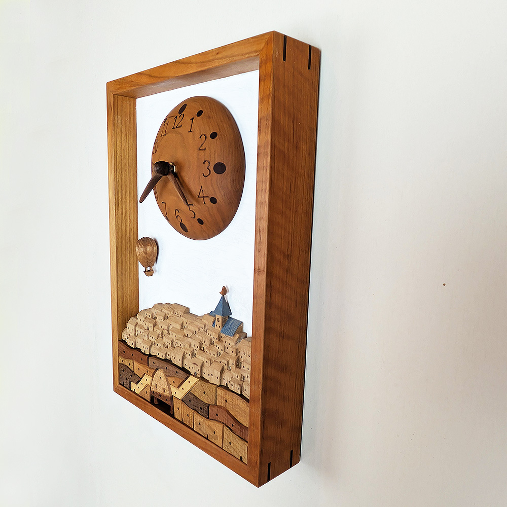 木製 壁掛時計 インテリア小物