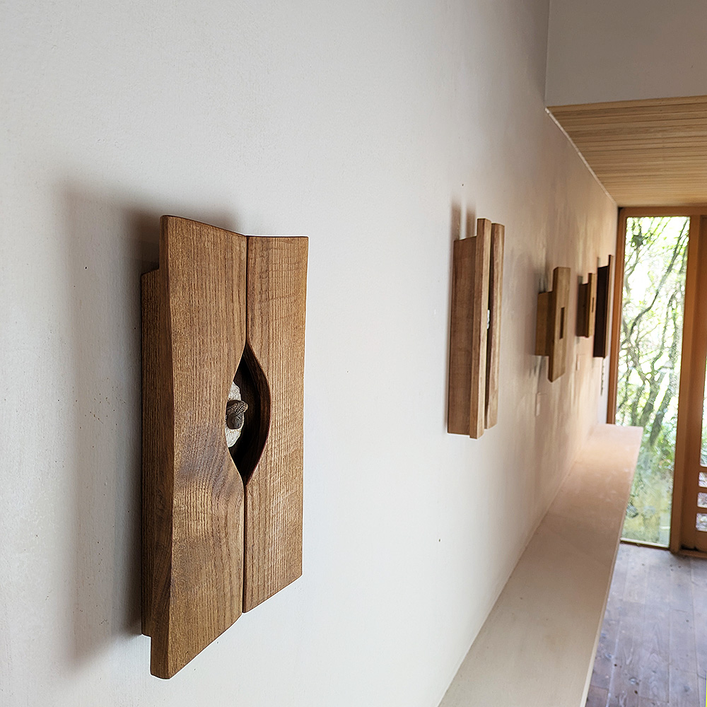 インテリア雑貨　木製フィギュア