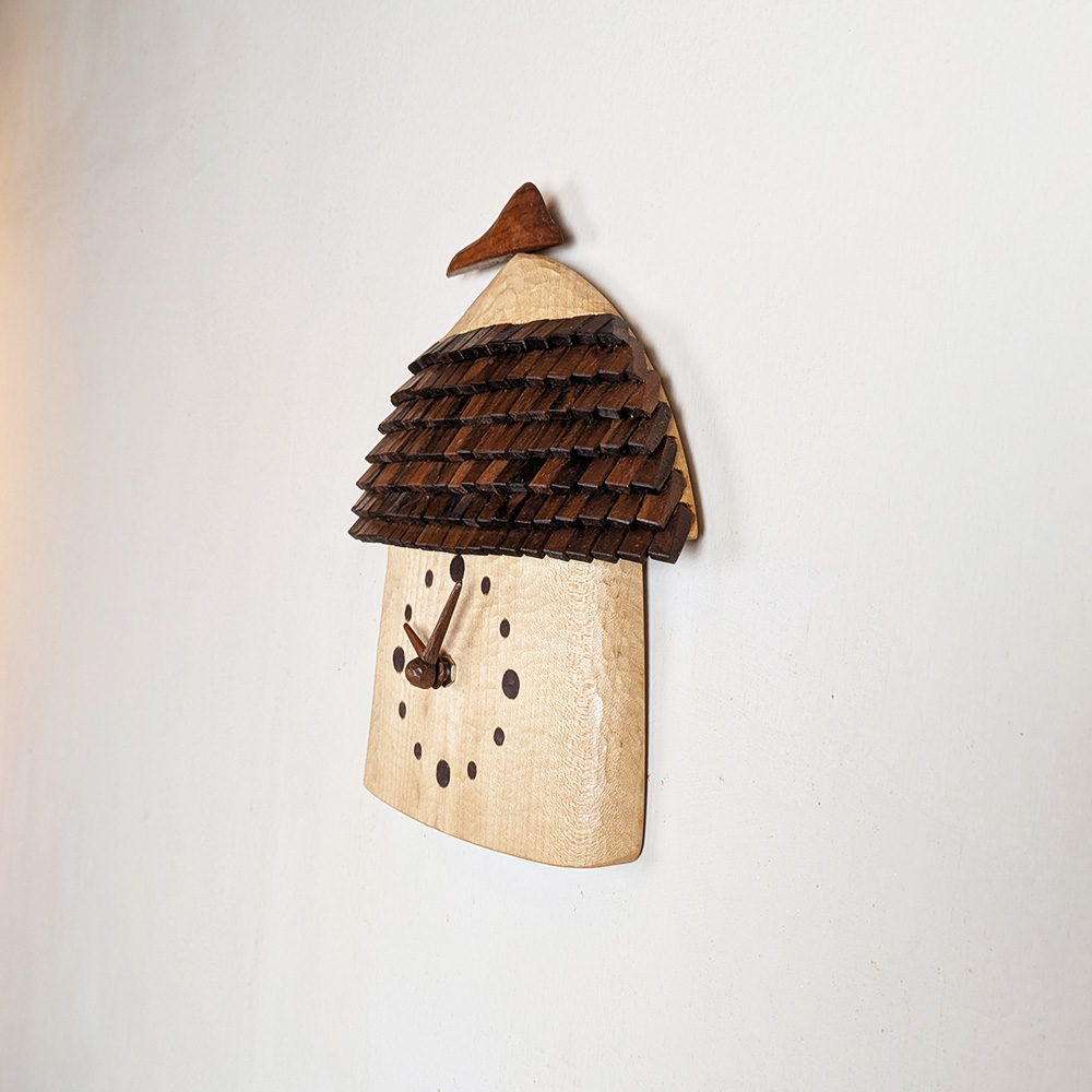 木製 時計 インテリア雑貨