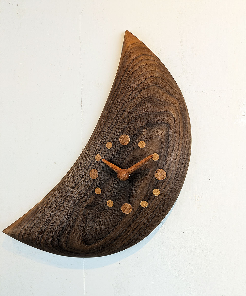 木製 時計 インテリア小物