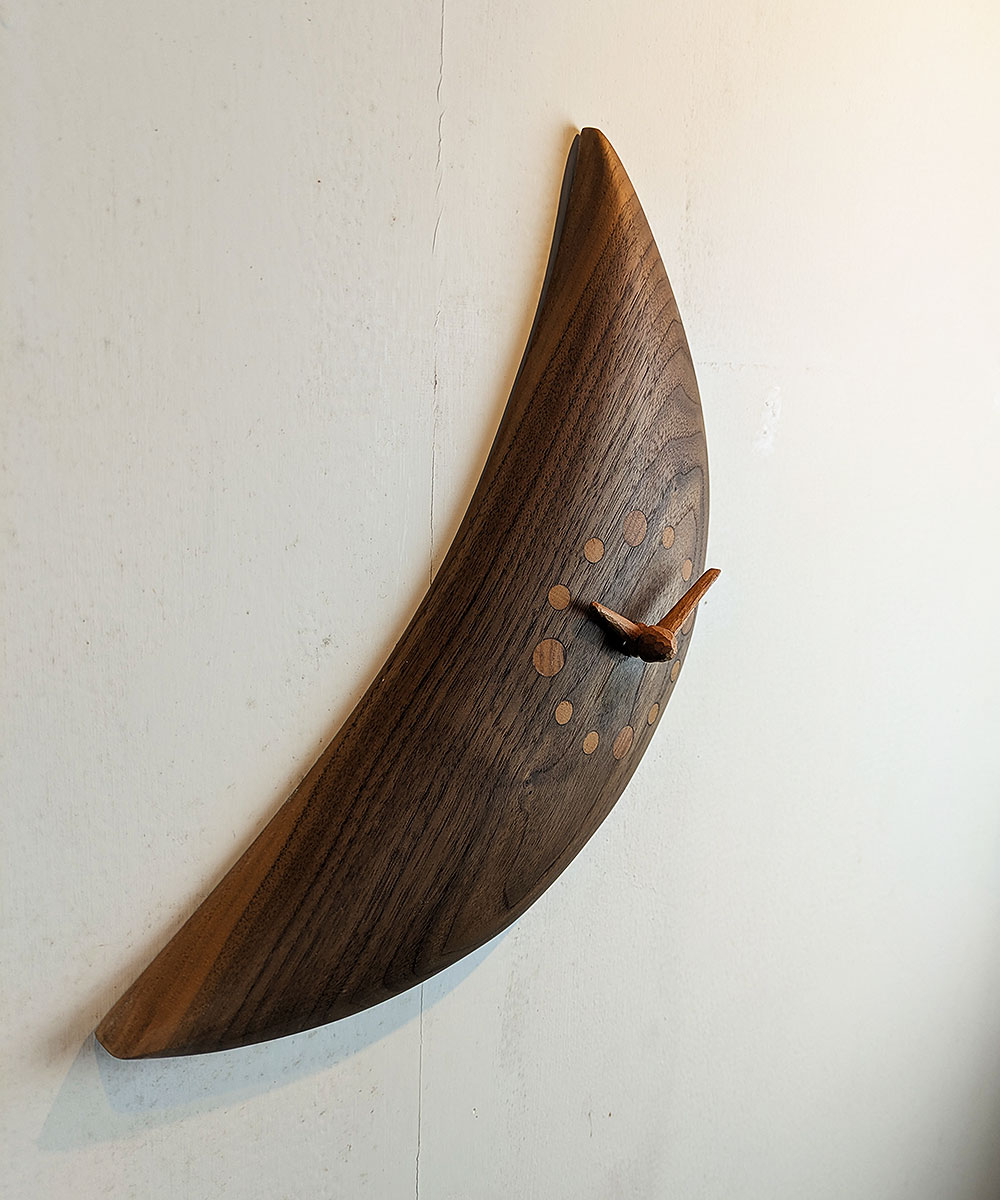 木製 時計 こだわりインテリア雑貨