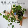 画像2: インテリア 壁棚　おしゃれ　幅56ｃｍ 1枚板仕様【タナプラス110ホワイト】