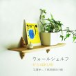 画像2: インテリア 壁棚　おしゃれでコンパクト　ピン固定【ゼロ40クリモデル】